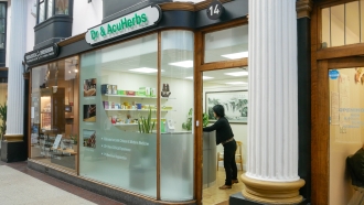Dr & Acuherbs at The Arcade Bristol