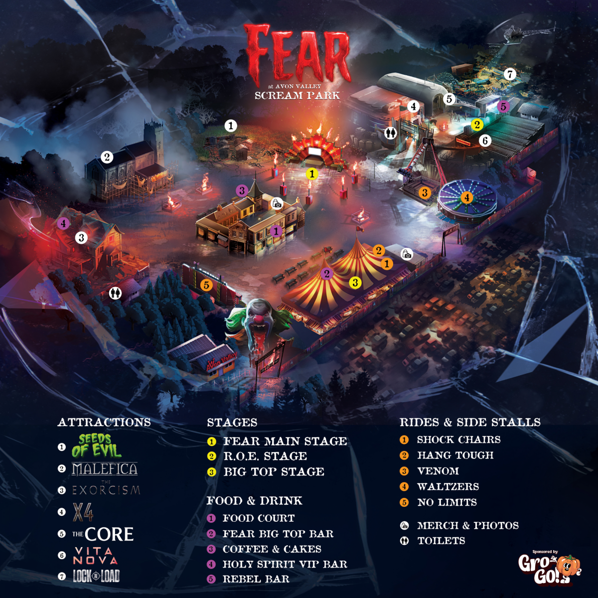 Fear Scream Park 2025 in Bristol