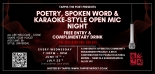 New Poetry and Spoken Word event launching at The Criterion in St Pauls